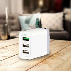 3.0 Multiport Usb Phab Ntsa Charger Rau Xov Tooj